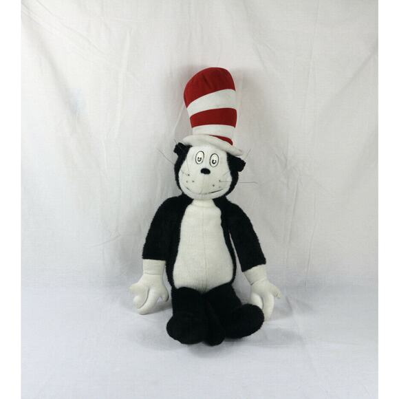 Vintage Dr. Seuss Cat in the Hat Vintage 1995 Macy's 30" Plush Toy Collectible - Picture 1 of 6